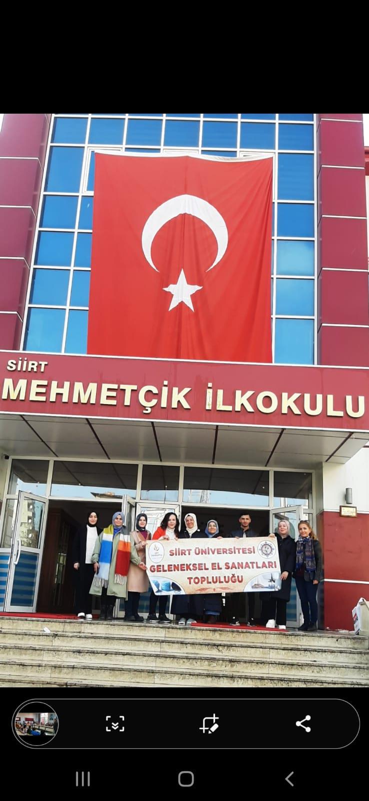 MEHMETÇİK İLKOKULU ÖĞRENCİLERİNE YÖNELİK EBRU ETKİNLİĞİ