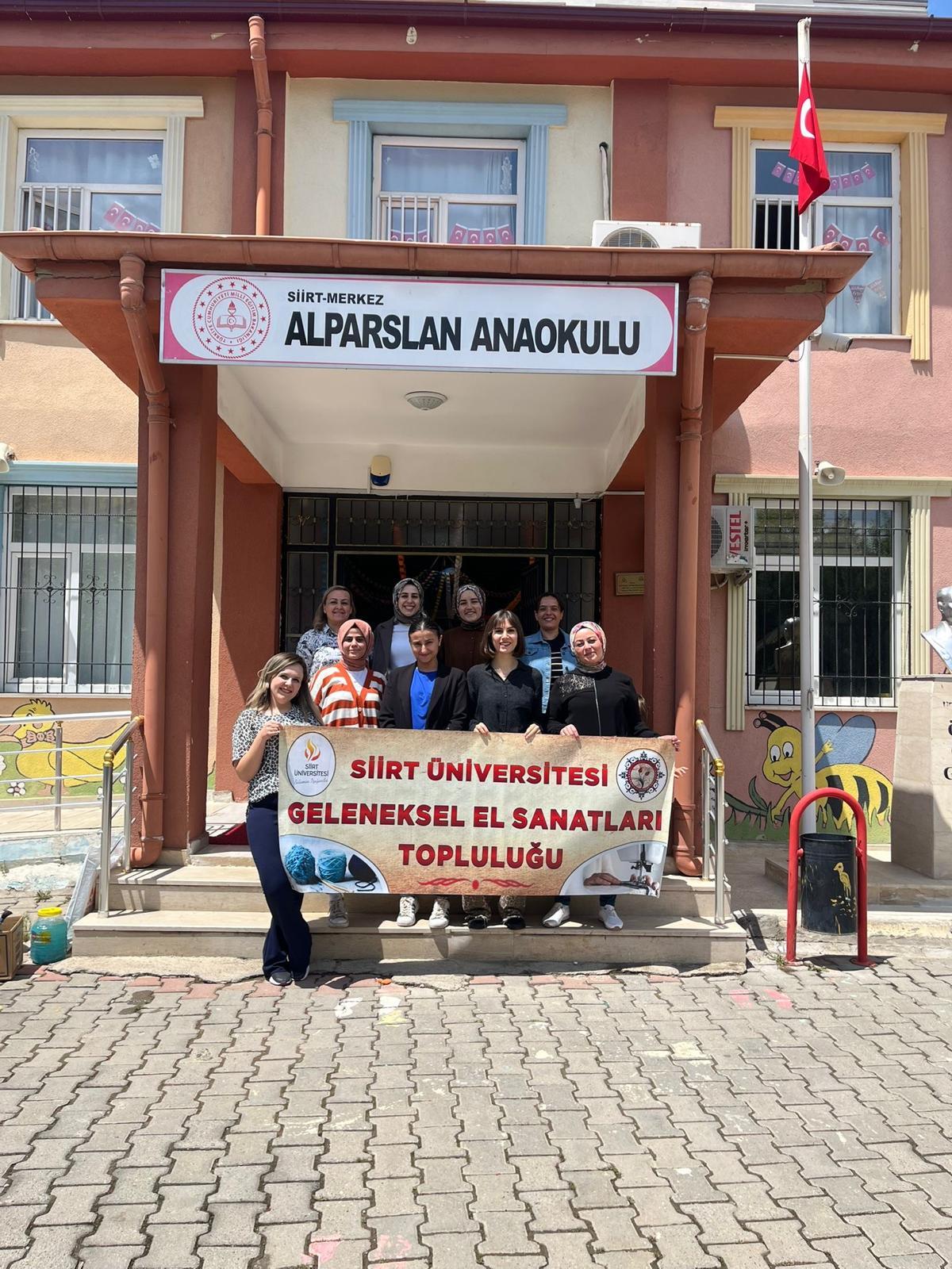 Alparslan Anaokulu Öğrencileriyle Ebru Etkinliği 